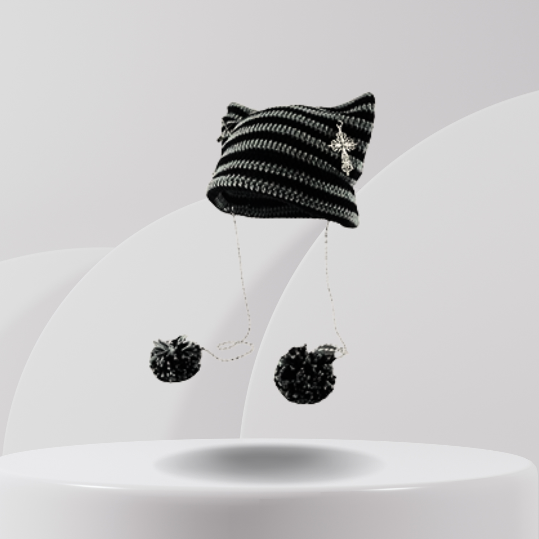 Crochet Cat Beenie